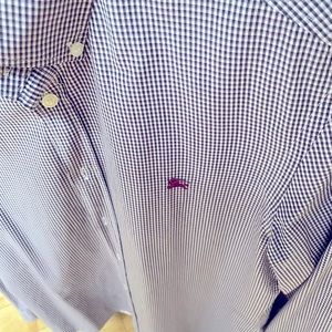 Burberry long sleeve button down shirt